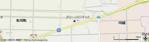 埼玉県川越市氷川町296周辺の地図