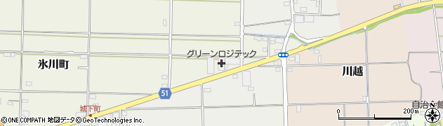 埼玉県川越市氷川町295周辺の地図