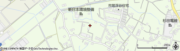 埼玉県さいたま市岩槻区浮谷1967-8周辺の地図