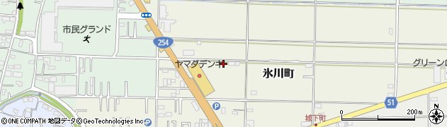 埼玉県川越市氷川町43周辺の地図