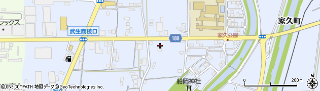 ダスキン武生支店周辺の地図