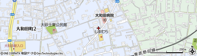 スクールＩＥ　大和田北校周辺の地図