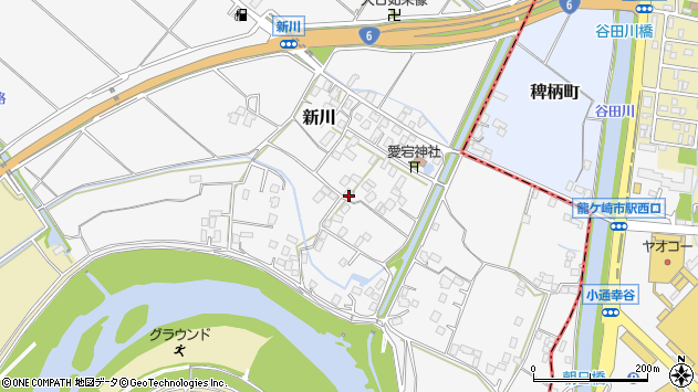 〒300-1502 茨城県取手市新川の地図