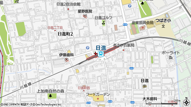 〒331-0824 埼玉県さいたま市北区上加の地図