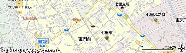 埼玉県さいたま市見沼区東門前300周辺の地図