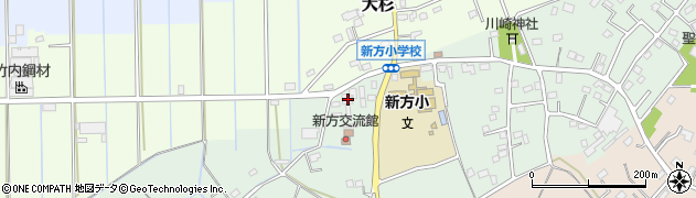 埼玉県越谷市北川崎261周辺の地図