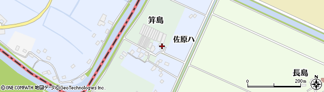 千葉県香取市佐原ハ447周辺の地図