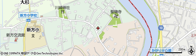 埼玉県越谷市北川崎40周辺の地図