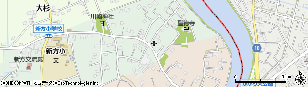 埼玉県越谷市北川崎42周辺の地図