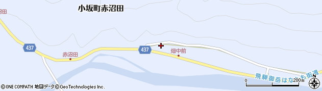 岐阜県下呂市小坂町赤沼田741周辺の地図