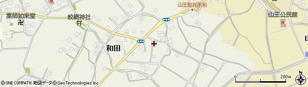 茨城県取手市和田1129周辺の地図