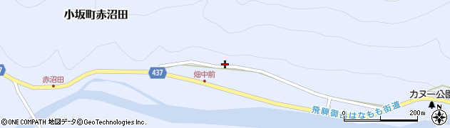 岐阜県下呂市小坂町赤沼田778周辺の地図