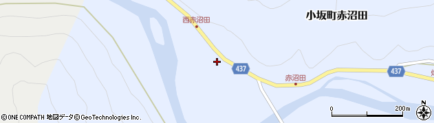 岐阜県下呂市小坂町赤沼田441周辺の地図