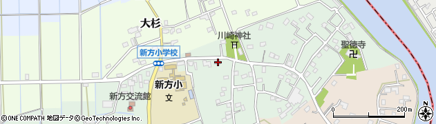 埼玉県越谷市北川崎115周辺の地図