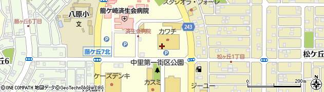 ＨＡＩＲ＆ＭＡＫＥＥＡＲＴＨ龍ヶ崎店周辺の地図