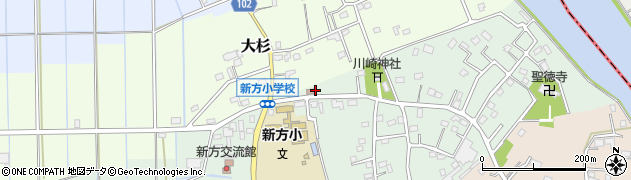 埼玉県越谷市北川崎112周辺の地図