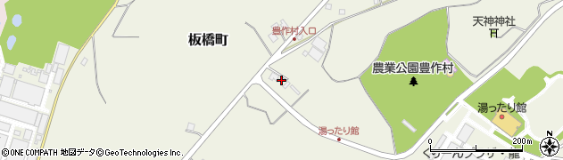 茨城県龍ケ崎市板橋町281周辺の地図