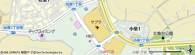 ショッピングセンターサプラ　専門店街１Ｆかね喜周辺の地図