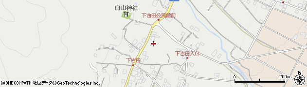長野県上伊那郡箕輪町下古田周辺の地図