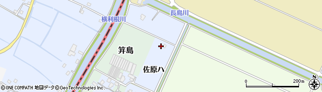 千葉県香取市佐原ハ485周辺の地図
