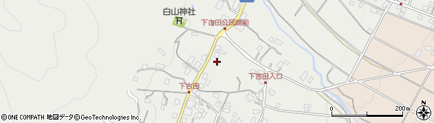 長野県箕輪町（上伊那郡）下古田周辺の地図