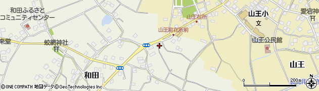 茨城県取手市和田1281周辺の地図