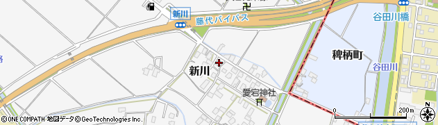 茨城県取手市新川269周辺の地図