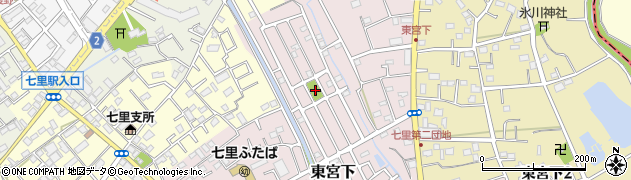 神宮台第1公園周辺の地図