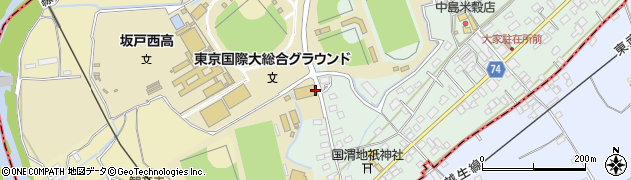 東京国際大学　坂戸キャンパス周辺の地図