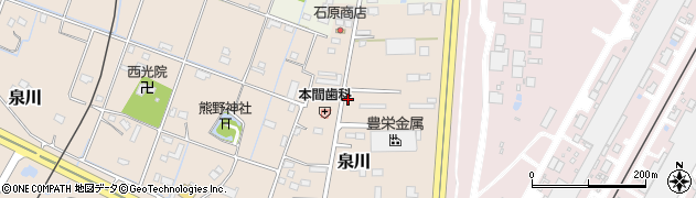 茨城県鹿嶋市泉川1567周辺の地図