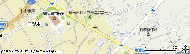 フライングガーデン 鶴ヶ島市役所前店周辺の地図