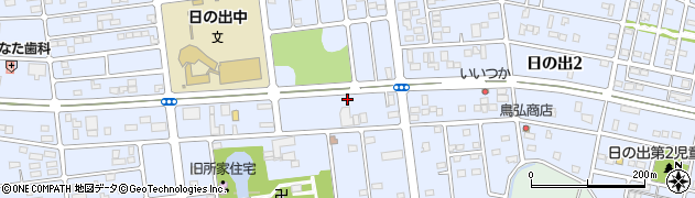 茨城県潮来市日の出周辺の地図