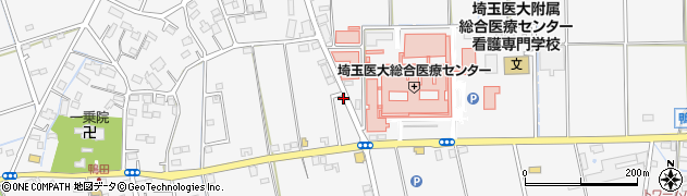 埼玉医大総合医療センター周辺の地図