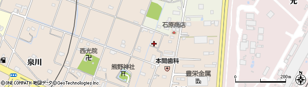 茨城県鹿嶋市泉川2013周辺の地図