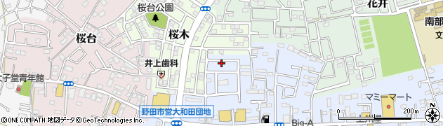 北大和田公園周辺の地図
