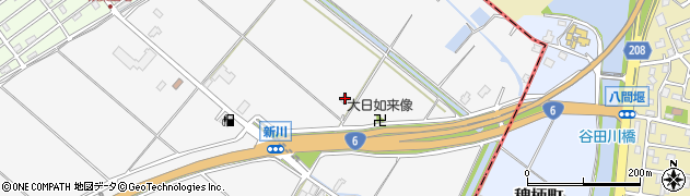 茨城県取手市新川413周辺の地図