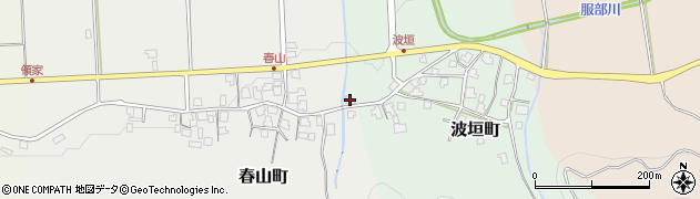 福井県越前市春山町24-5周辺の地図