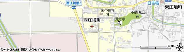 福井県越前市西庄境町8周辺の地図