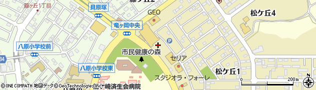うさちゃんクリーニング竜ヶ岡店周辺の地図