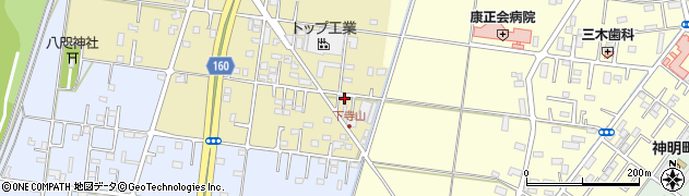 埼玉県川越市寺山150周辺の地図