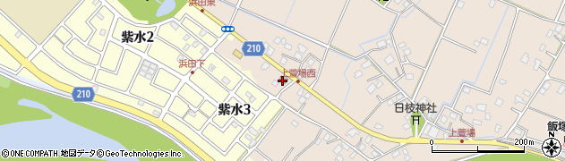 茨城県警察本部　取手警察署久賀駐在所周辺の地図