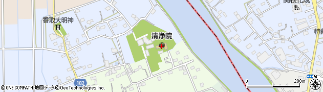 埼玉県越谷市大松698周辺の地図