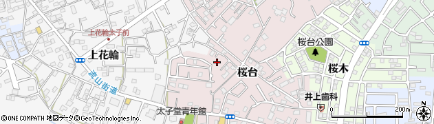 桜台第二公園周辺の地図