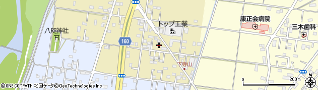 埼玉県川越市寺山62周辺の地図