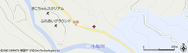 岐阜県下呂市小坂町長瀬983-1周辺の地図