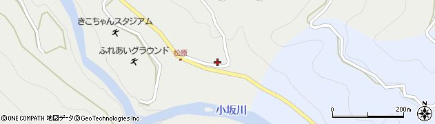 岐阜県下呂市小坂町長瀬985-1周辺の地図