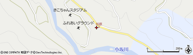 岐阜県下呂市小坂町長瀬1041周辺の地図