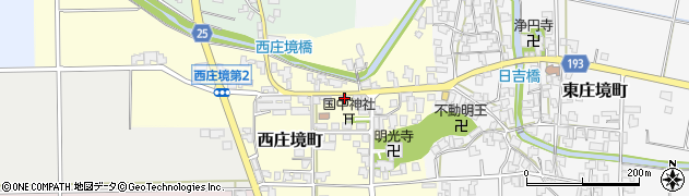 福井県越前市西庄境町7周辺の地図