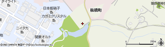 茨城県龍ケ崎市板橋町51周辺の地図