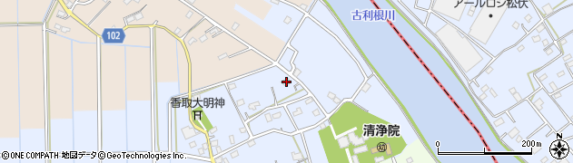埼玉県越谷市大松76周辺の地図